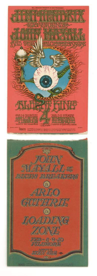 Jimi Hendrix Flying Eyeball Postcard with Match (1 of 2)