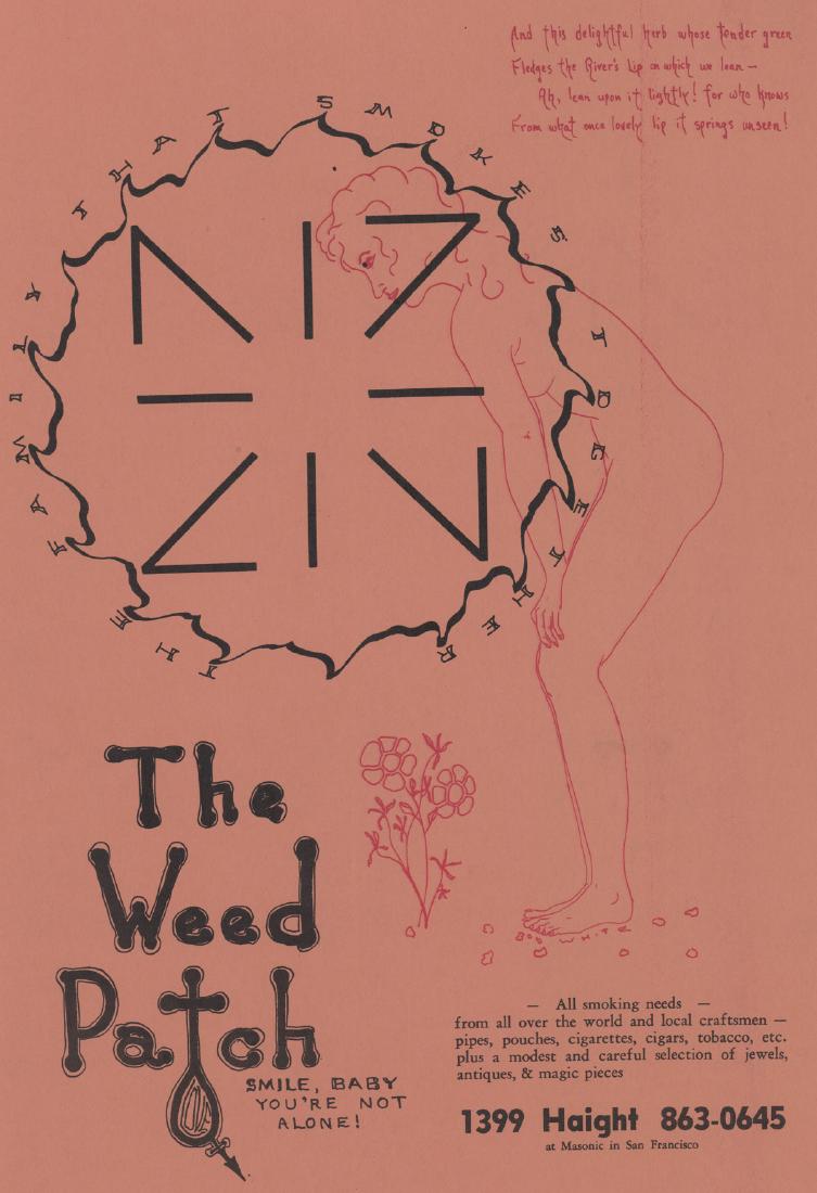 1960's San Francisco Head Shop Poster (1 of 4)