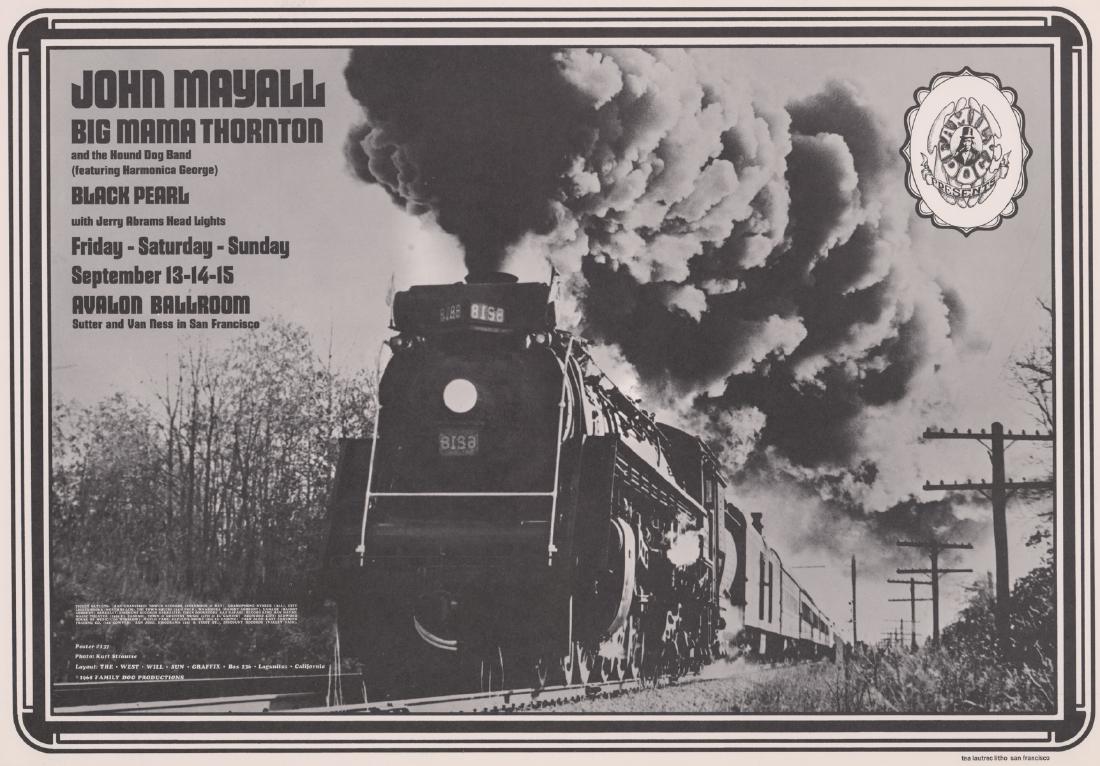 1968 Family Dog Avalon Ballroom Poster FD-137 (1 of 5)