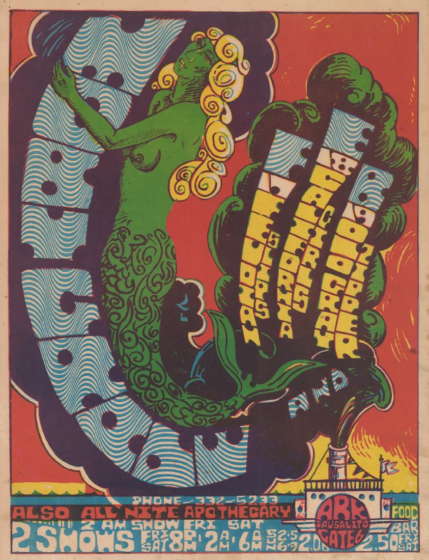 1967 The Ark Moby Grape Debut Poster (1 of 5)