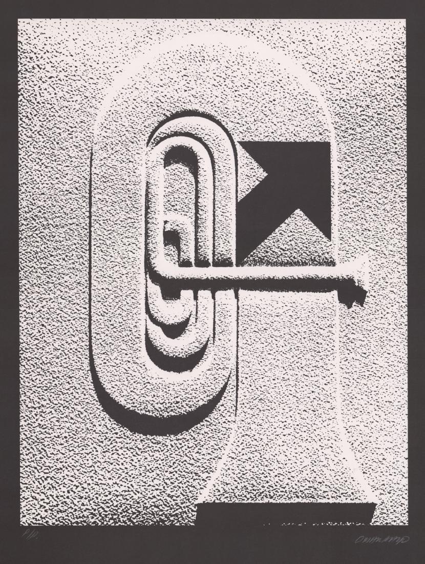 Omar Rayo Printer's Proof Lithograph (1 of 5)