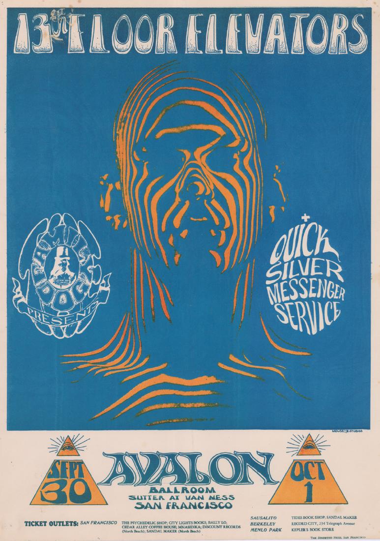 13th Floor Elevators Avalon Poster FD-28-1 (1 of 5)