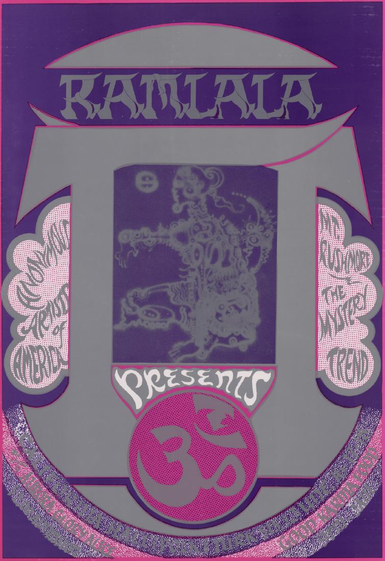1967 Ramlala California Hall Poster (1 of 5)