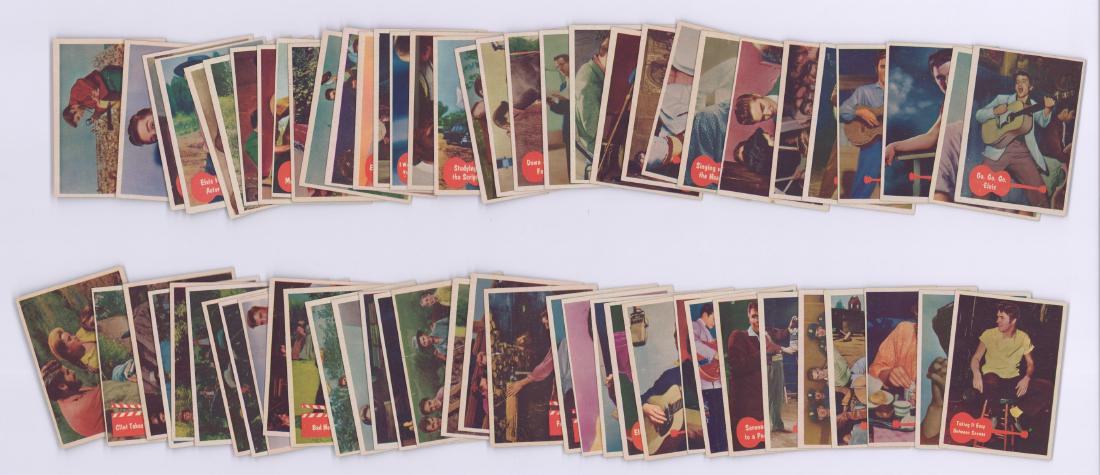 1956 Elvis Presley Bubbles Complete Set Cards (66) (1 of 5)