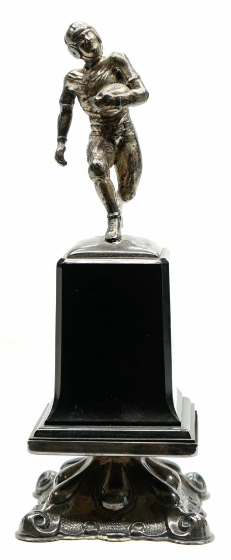 Vintage Silver Plate Football Trophy (1 of 4)