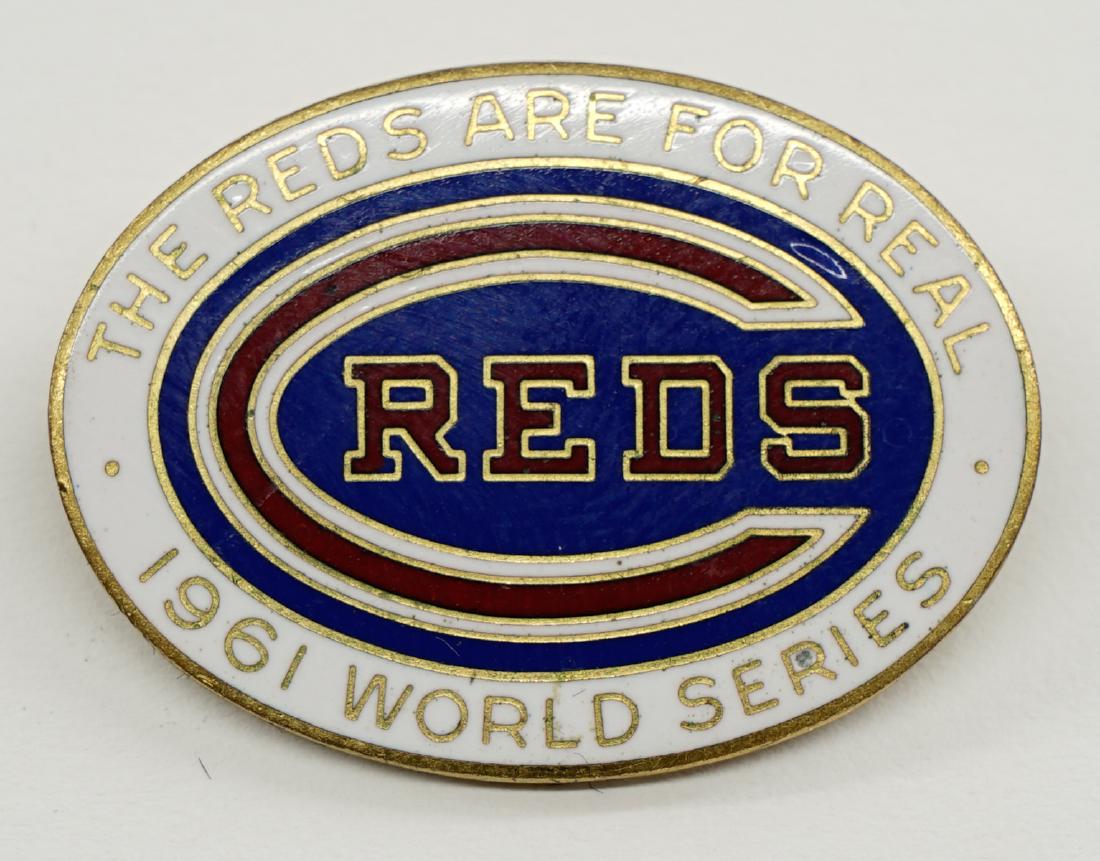 1961 Cincinnati Reds World Series Pin (1 of 2)