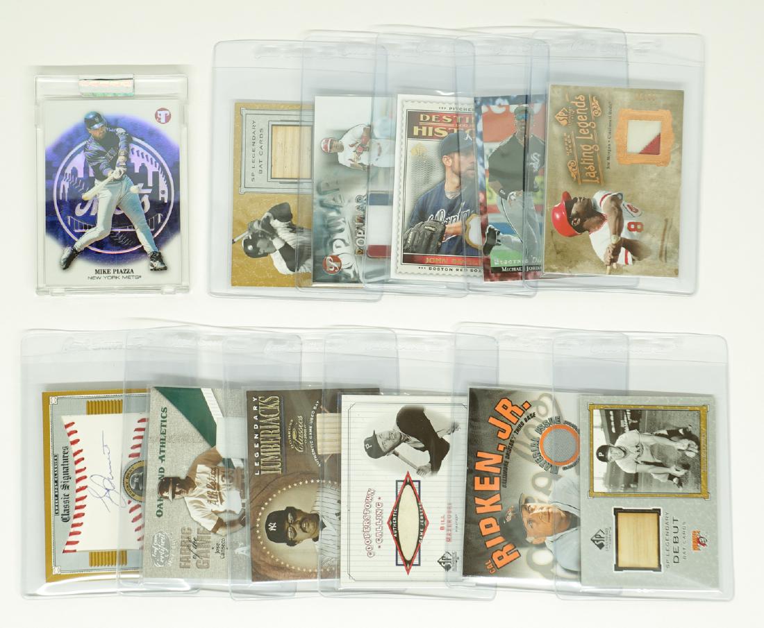 Mostly Game-Worn and Game-Used Cards (12) (1 of 3)