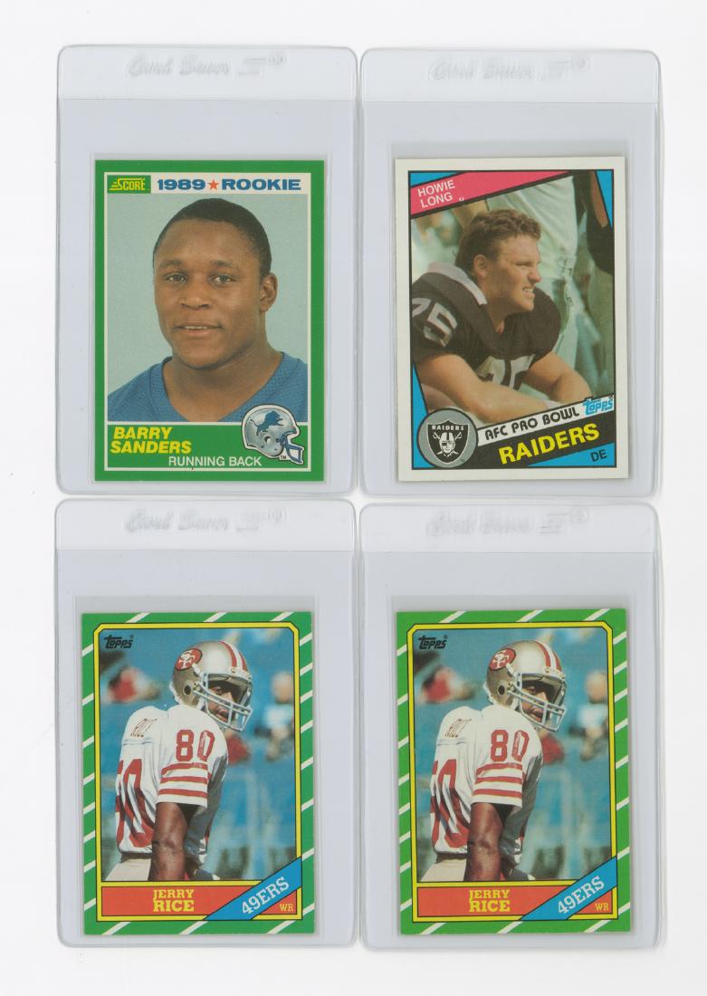 Four NFL Rookie Cards (1 of 2)
