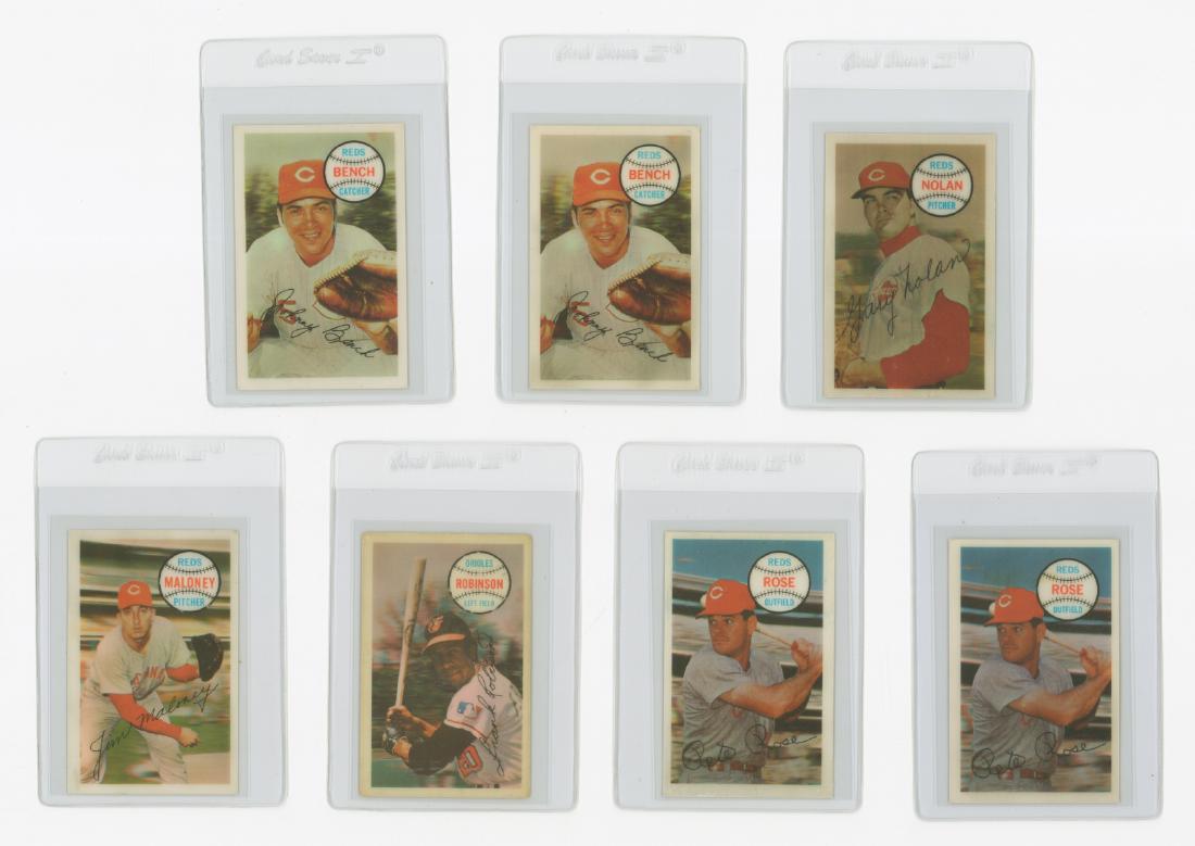 1970 Kellogg's Cincinnati Reds Cards (7) (1 of 2)