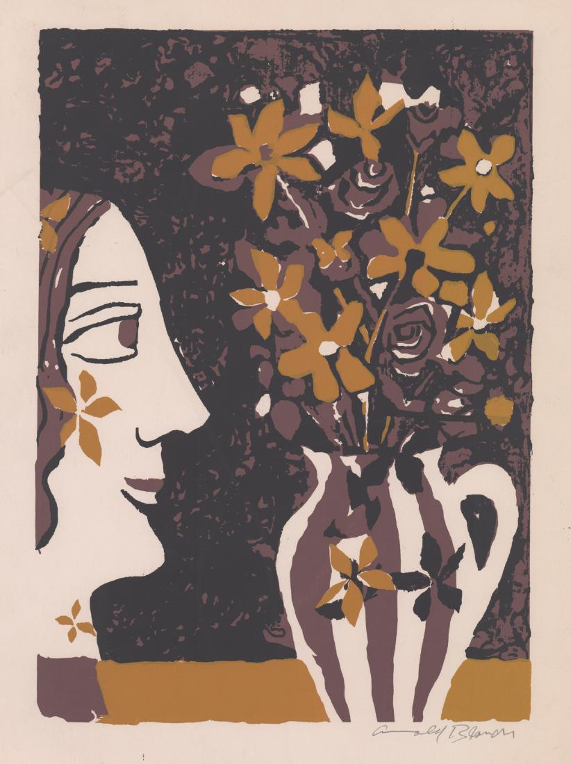 Arnold A. Blanch Signed Color Litho [Floral] (1 of 4)