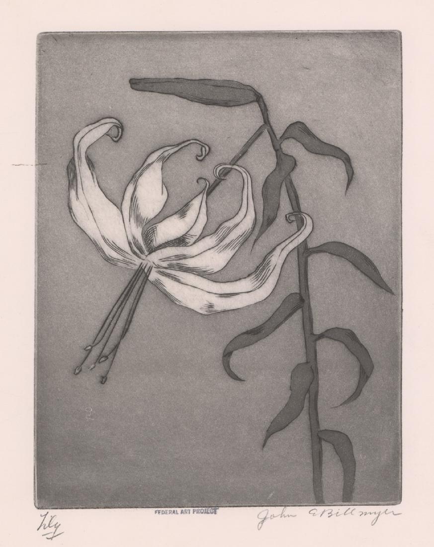 John Edward Billmyer [Colorado, Ohio, Floral, WPA] (1 of 4)
