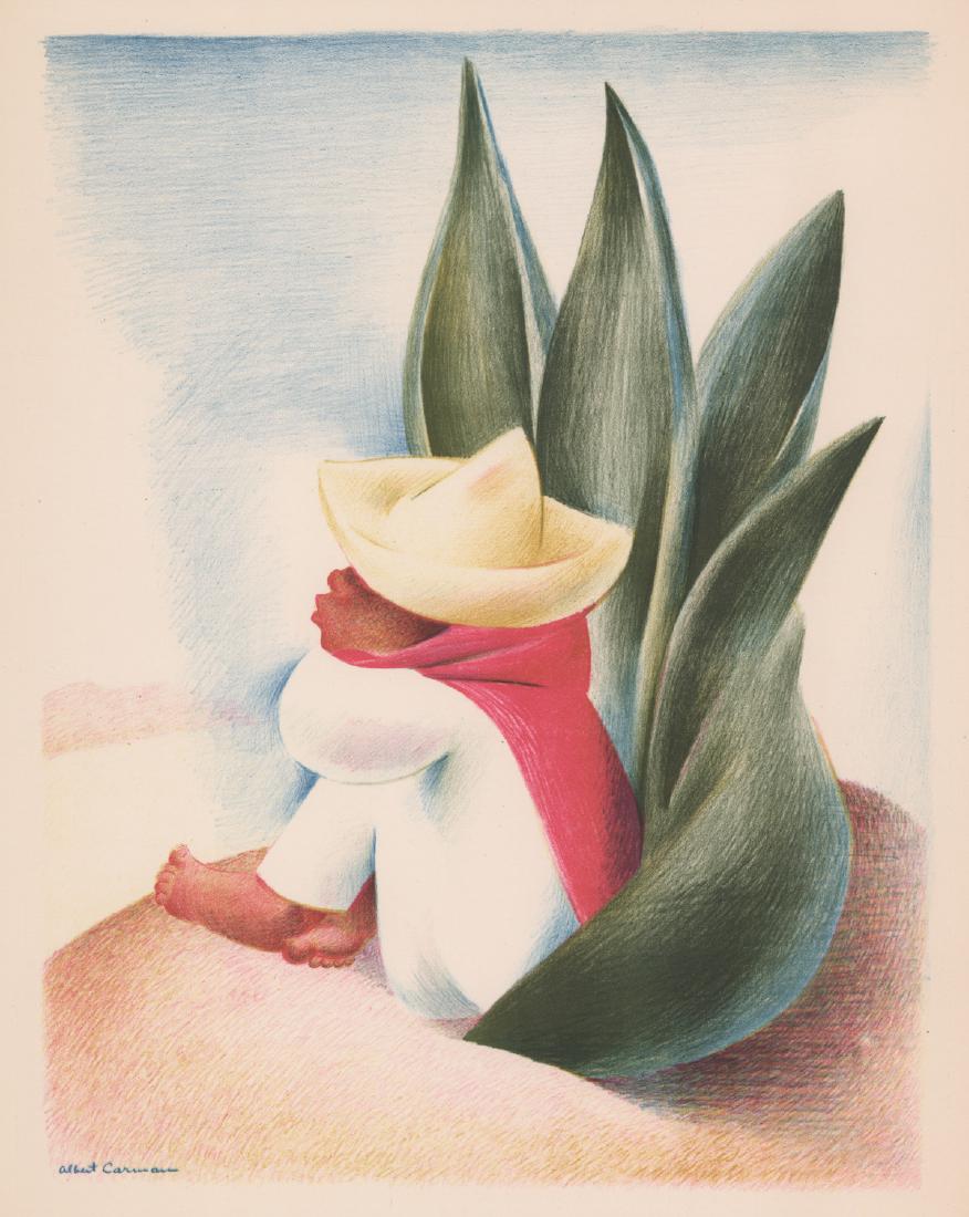 Albert Carman Color Litho [SW Region, Hispanic] (1 of 4)