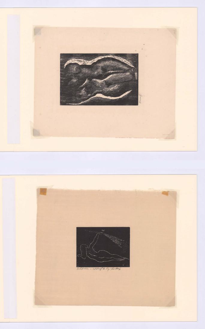 Roy Charles W Fox Wood Engravings [Proof, Nude] (1 of 3)