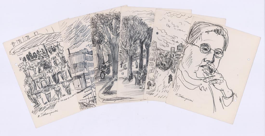 Alex Tschernjawski [Original Ink, City Scenes] (1 of 3)