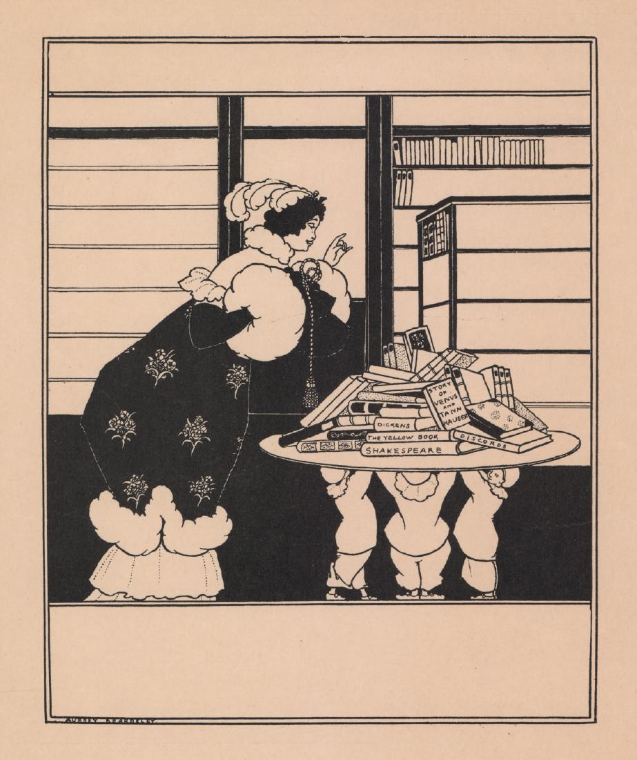 Aubrey V. Beardsley Wood Engraving [Classic Books] (1 of 3)