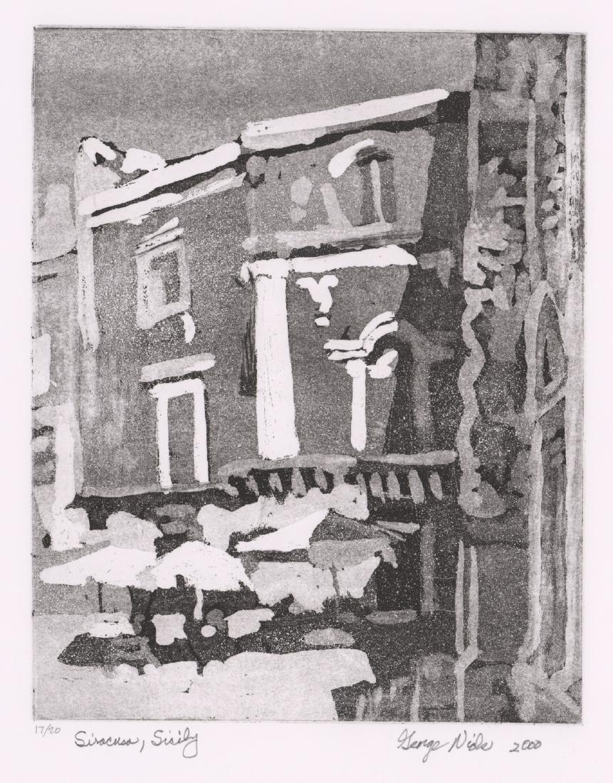 George Nick Signed Etching [Sicily] (1 of 4)