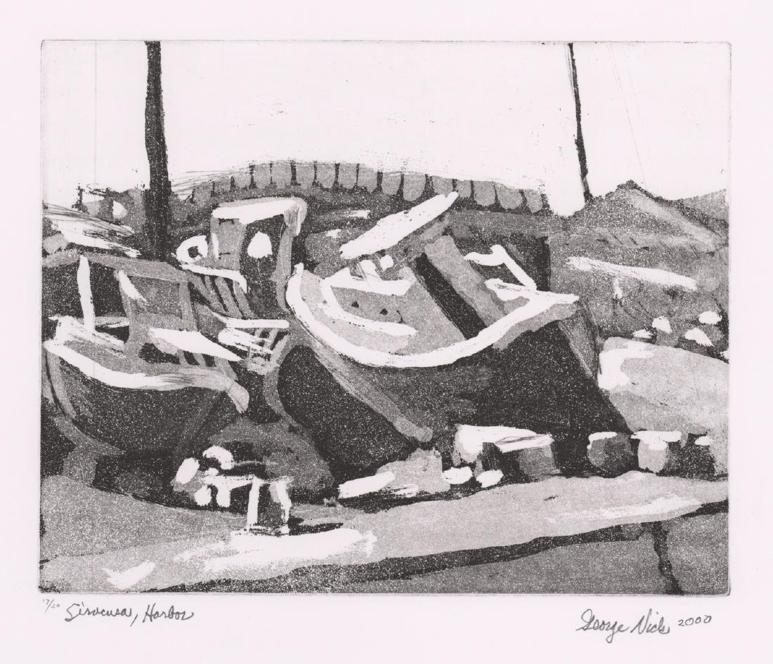 George Nick Signed Etching [Sicily] (1 of 5)