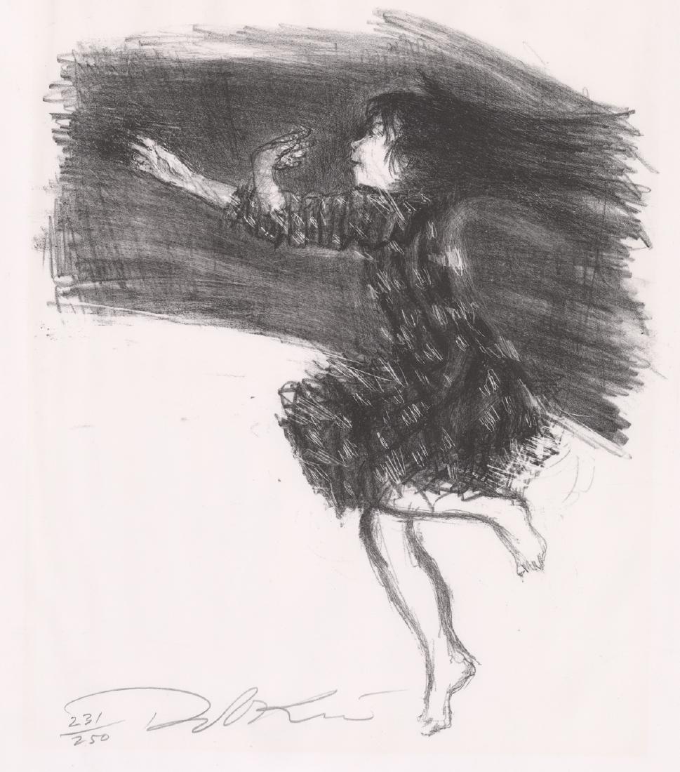 Alexander Dobkin Signed Lithograph [Dancing Girl] (1 of 4)