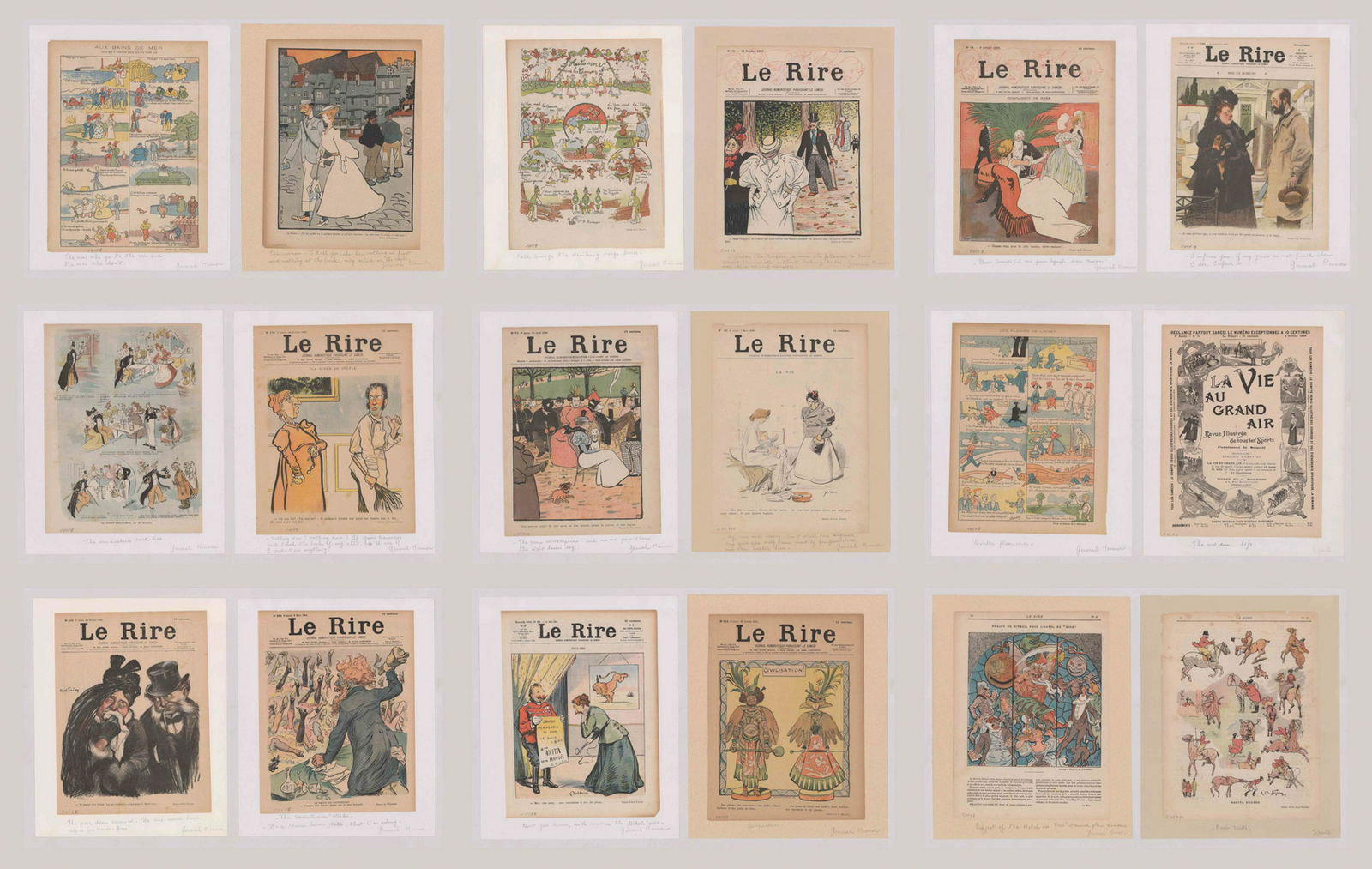 Prints from Le Rire Magazine [Humor, Sports] (1 of 11)