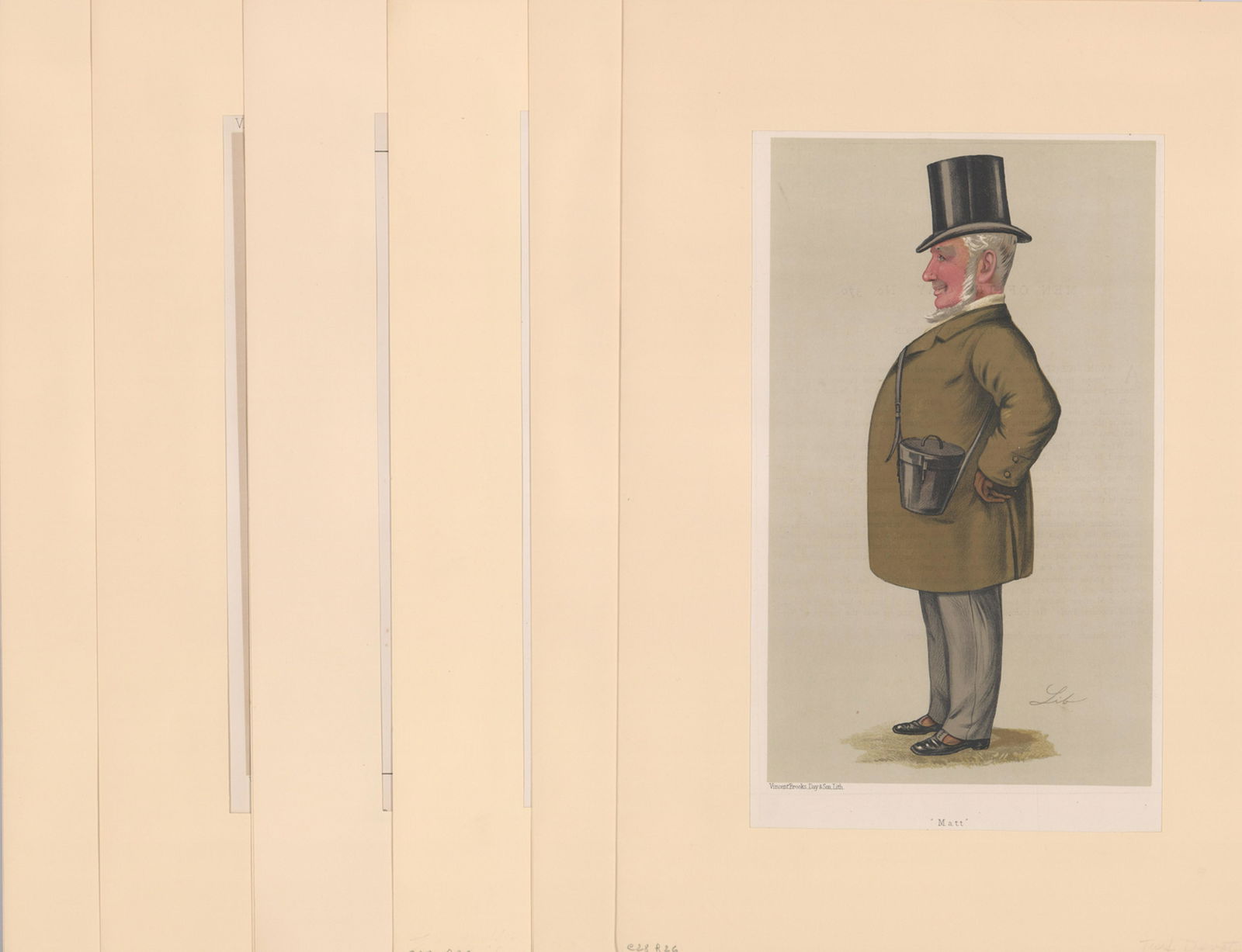 Vanity Fair Prints Circa 1870's-80's [Turf Devote] (1 of 7)