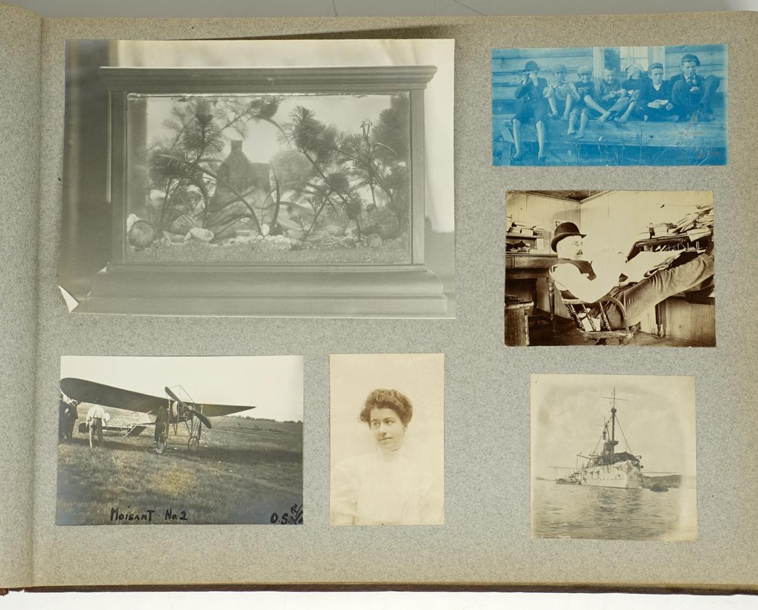 Harting Family Photo Album. Exceptional Images: An exceptional family photo album with 171 photographs that belonged to American artist George Harting and has descended through the family of Mr. George W. Harting. The pages in this photo album meas