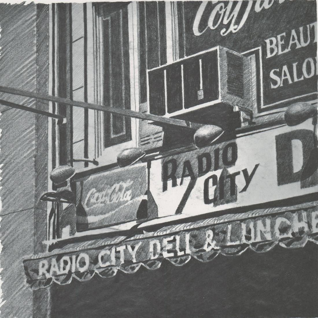 Robert Cottingham Lithograph [New York] (1 of 5)