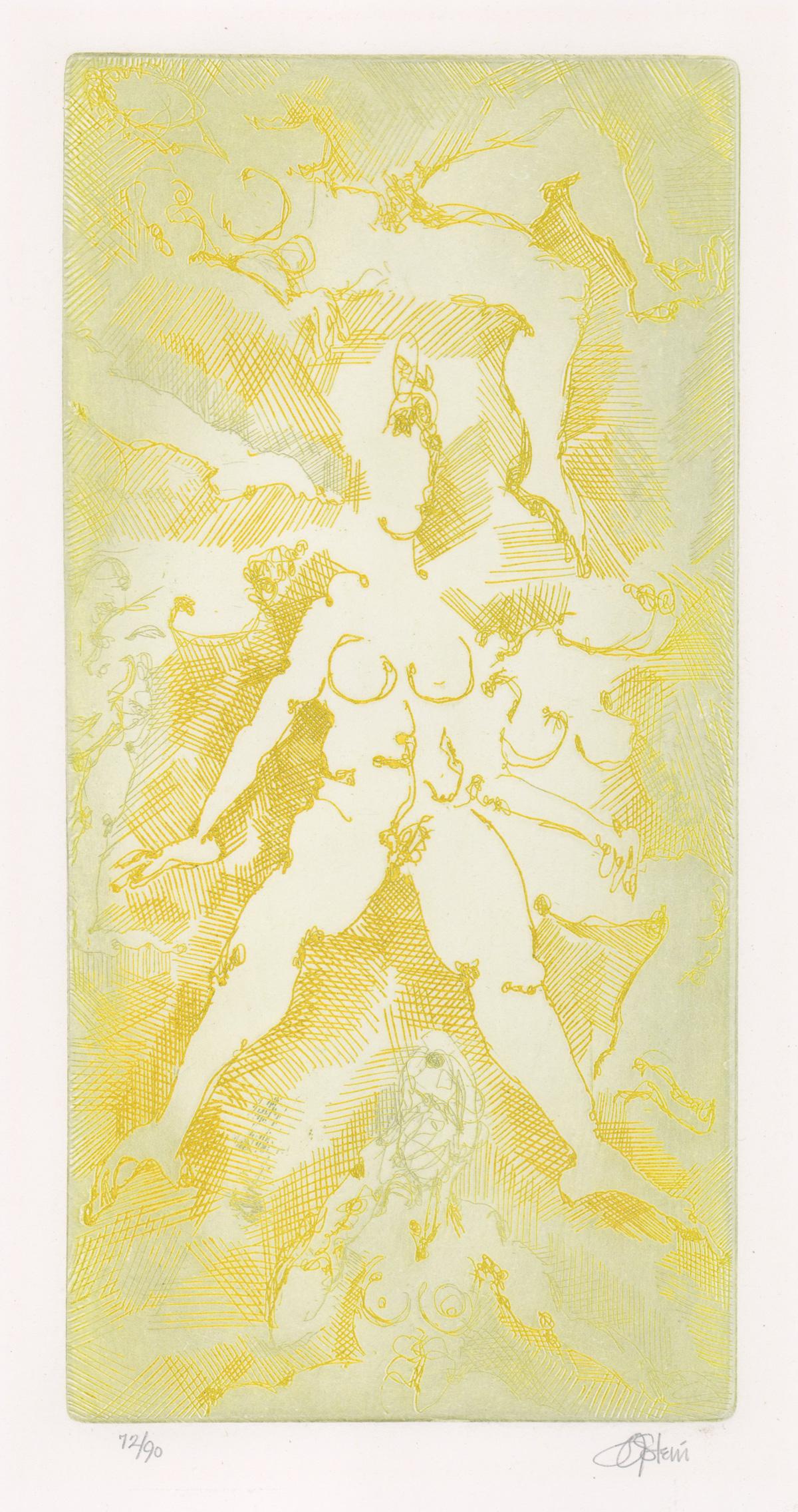 Stein Signed Etching [Modernist, Nudes] (1 of 4)
