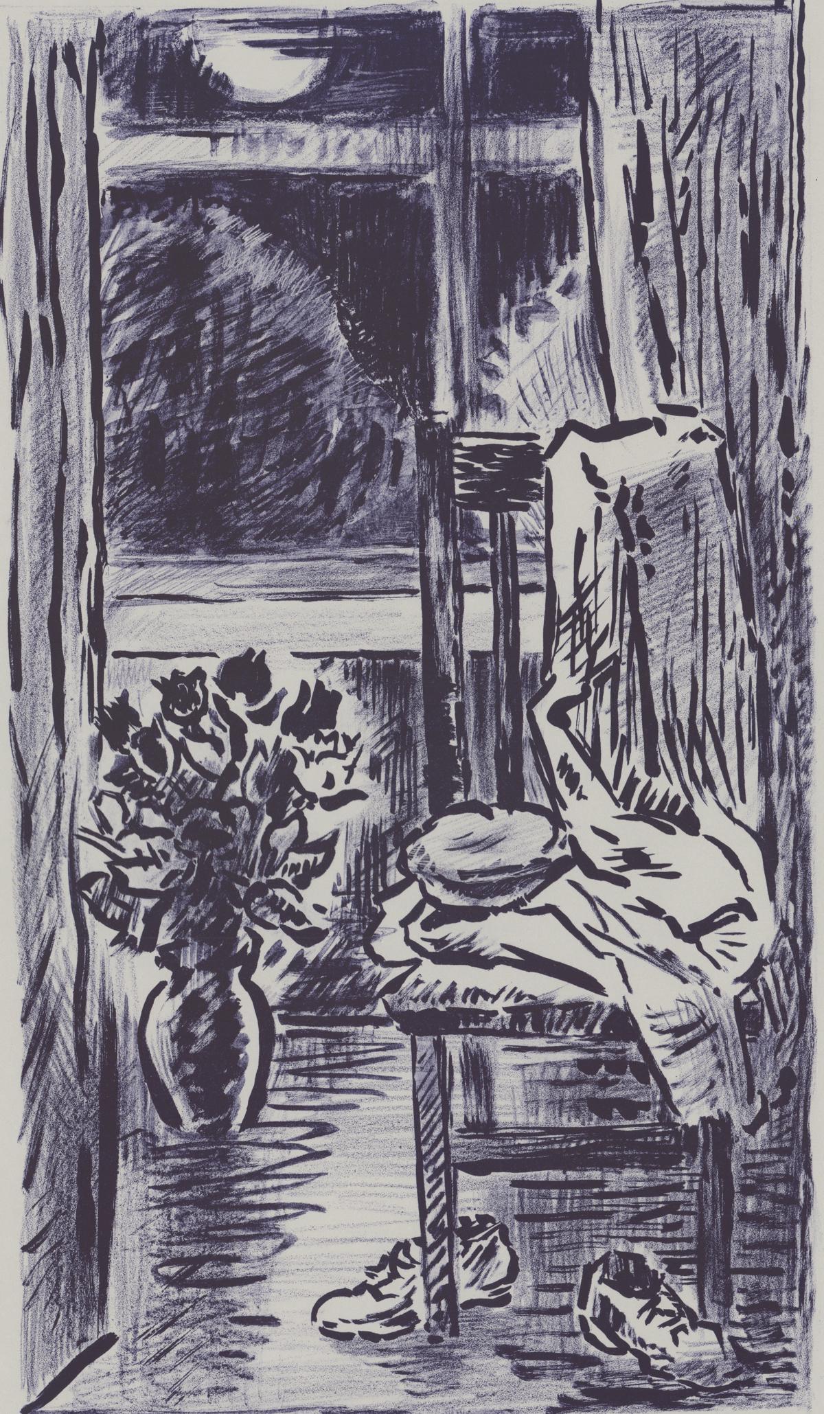 Karl Schrag Lithograph [Still-Life] (1 of 5)