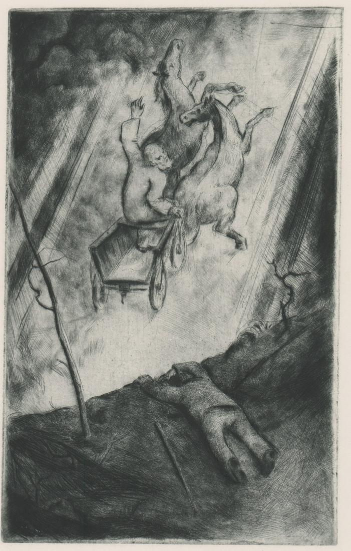 Istvan Zador Etching [Exiting Hades] (1 of 4)