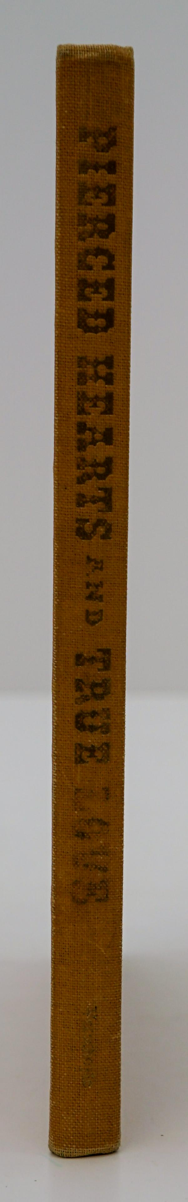 Pierced Hearts and True Love by Ebensten 1953: Pierced Hearts and True Love by Hanns Ebensten. 1953, first published. Derek Verschoyle, London. Ex-library blind-stamped 'Discard' on title page. 95 pp. with bibliography. Orange cloth with fading to