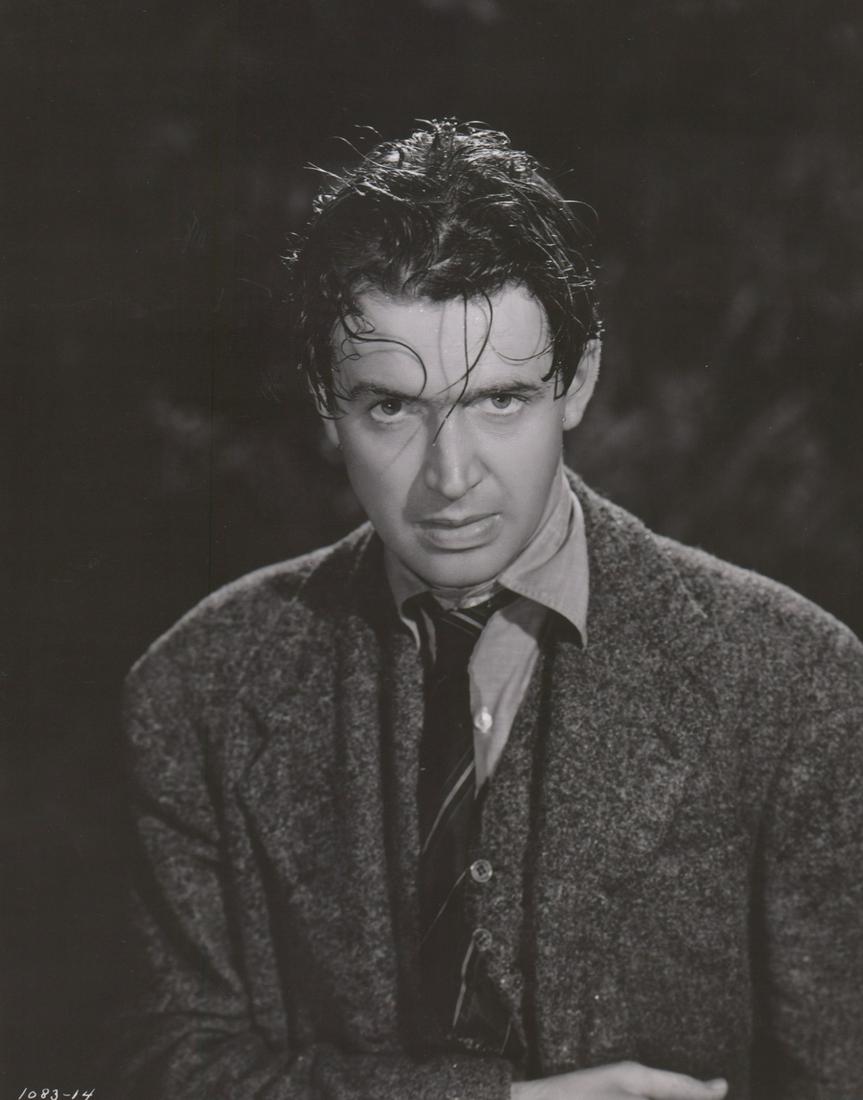 James Stewart in It's a Wonderful World Photo: James Stewart in It's a Wonderful World (MGM, 1939) vintage production photo. Dated March 10, 1939 with rubber stamp verso. Semi-glossy, double-weight black and white gelatin silver print. Measures 10