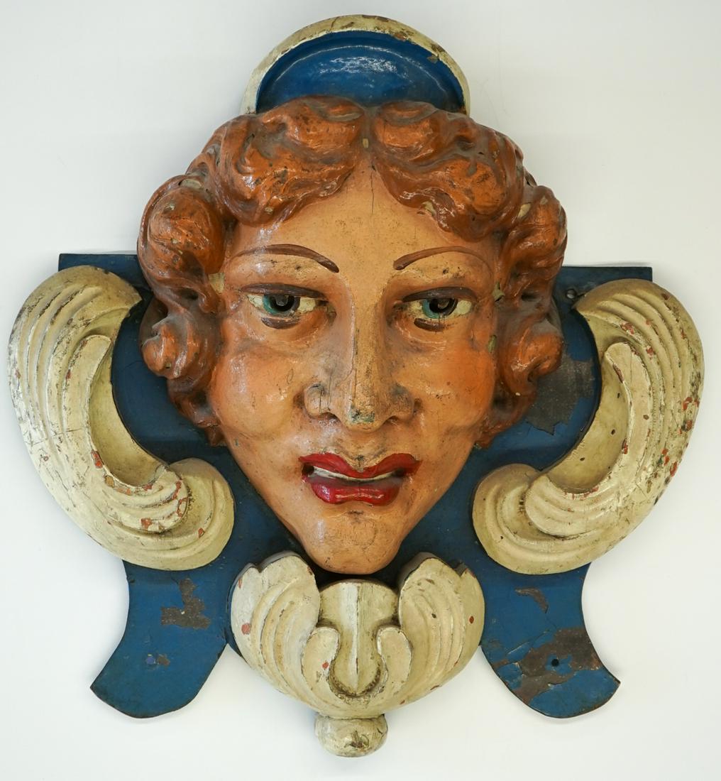 Dentzel Carousel Head Frederick Fried Collection (1 of 6)