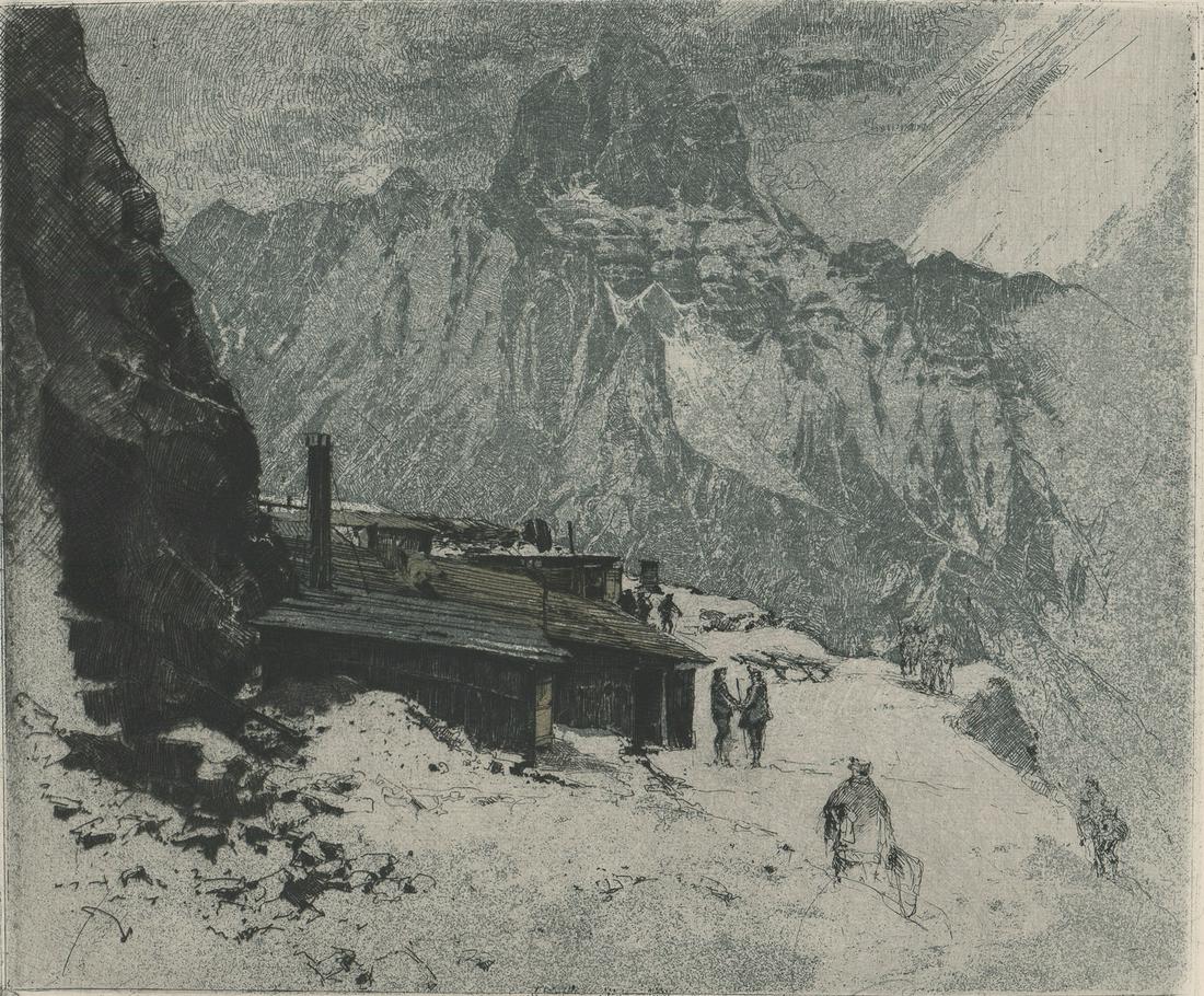 Luigi Kasimir Etching [Mountain View] (1 of 4)