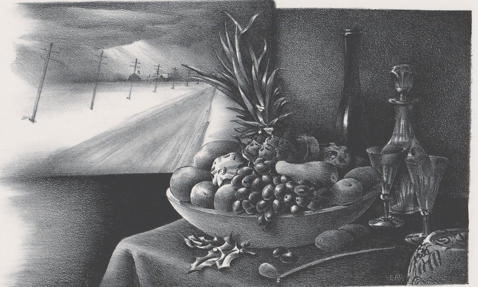 Edward Arthur Wilson Lithograph [Still Life] (1 of 5)