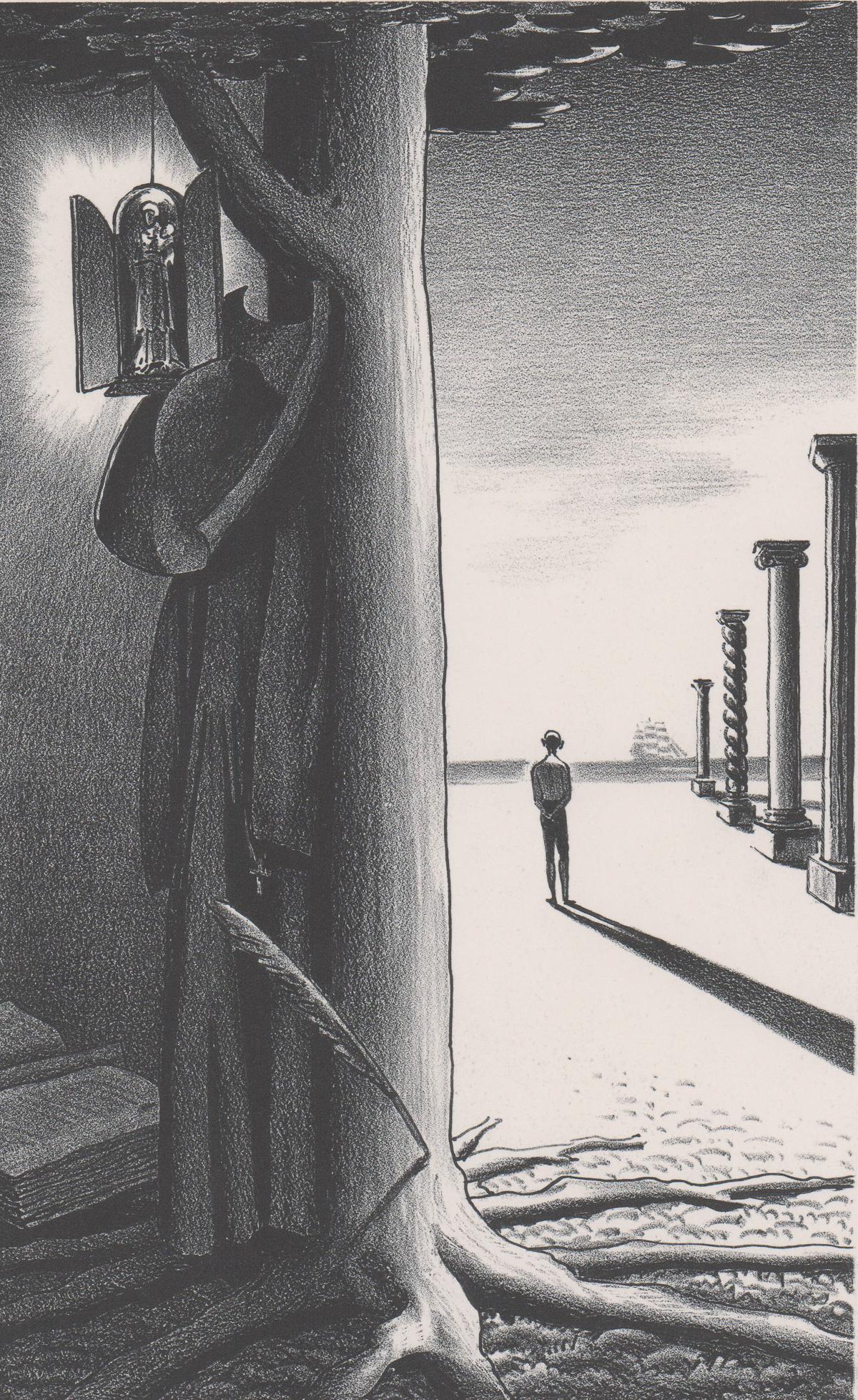 Edward Arthur Wilson Lithograph [Surrealism] (1 of 4)