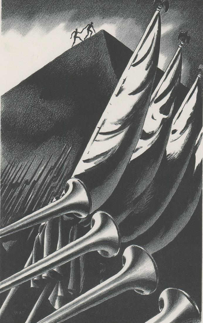 Edward Arthur Wilson Lithograph [Surrealism] (1 of 4)