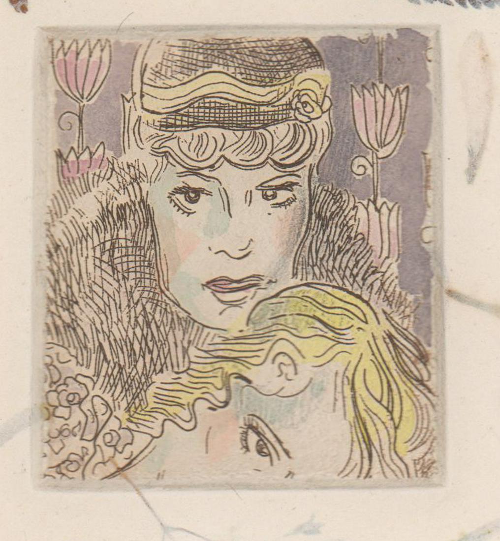 Ann Chernow Etching [Portrait] (1 of 5)