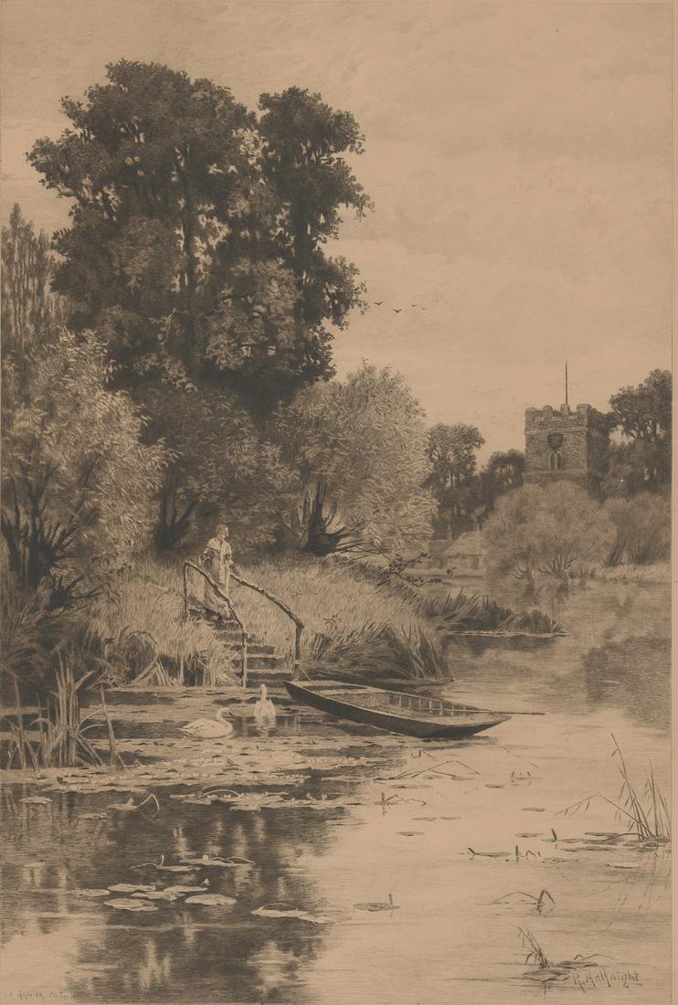 R. Halfnight/A. Gravier Etching [Along the Stream] (1 of 5)