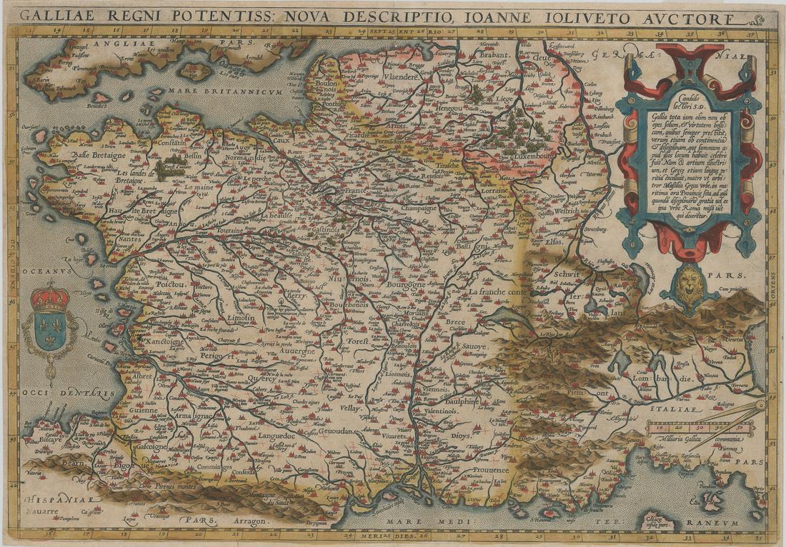 Gallia Color Map [France] (1 of 6)