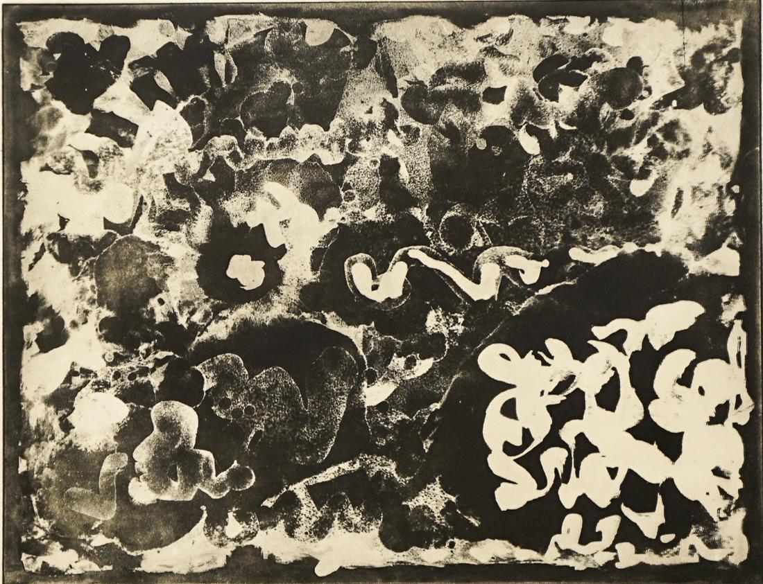 Boggs Signed Etching [AP, Abstract] (1 of 7)