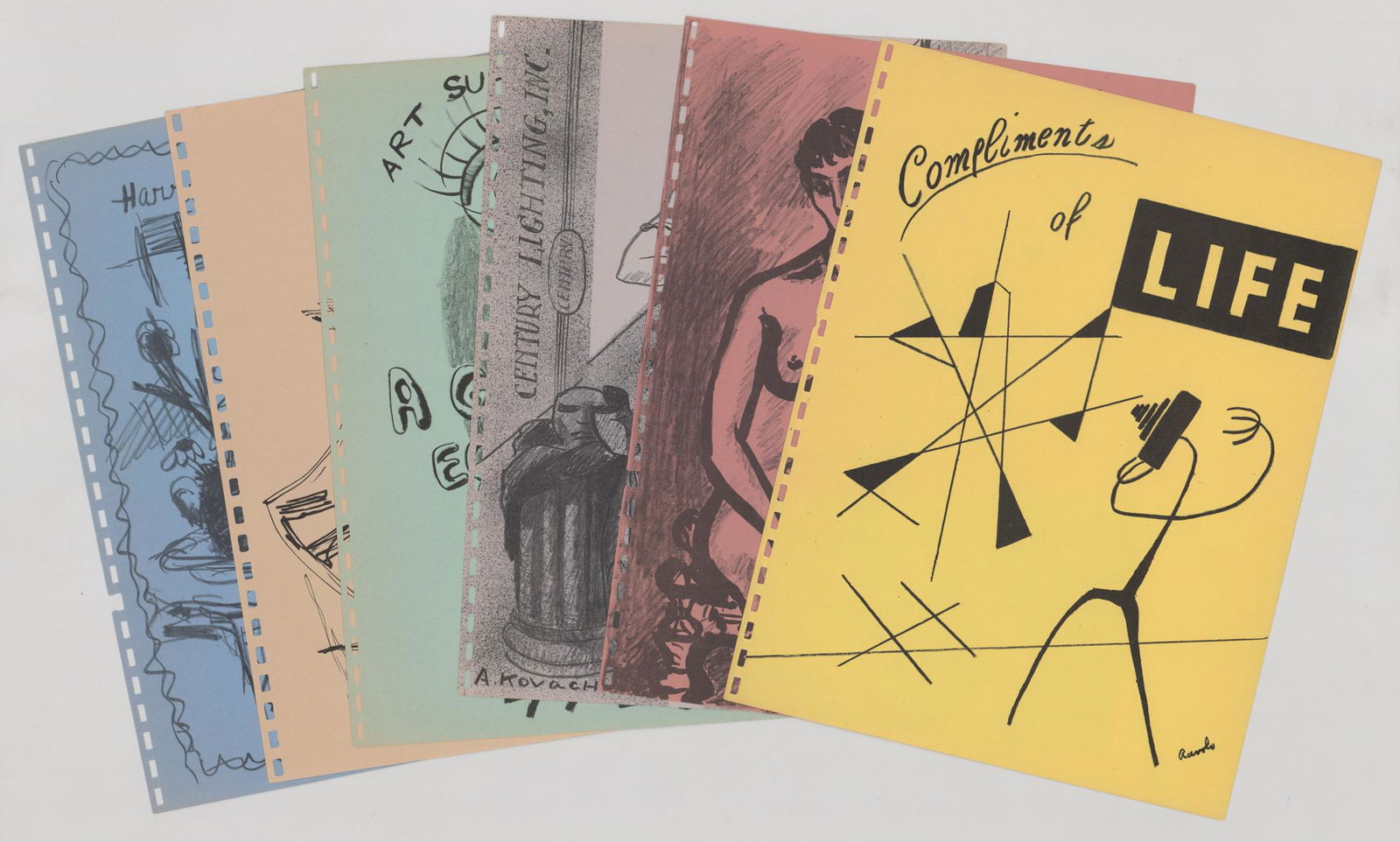 Set of Lithos, Various Artists [Advertisement Art] (1 of 4)