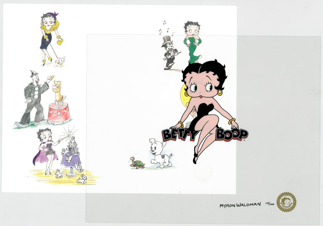 Myron Waldman Sericel [Betty Boop] (1 of 4)