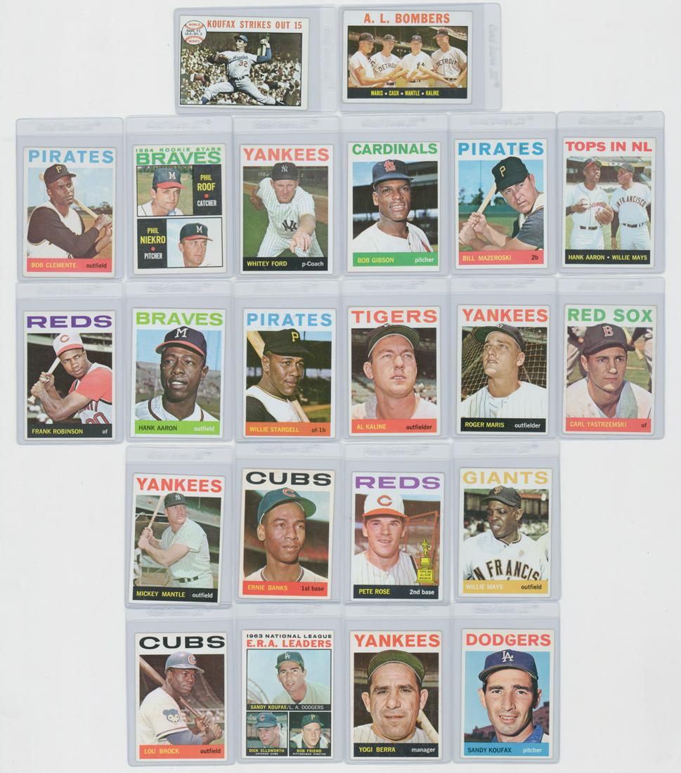 1964 Topps Baseball Complete Set 587/587 (1 of 3)