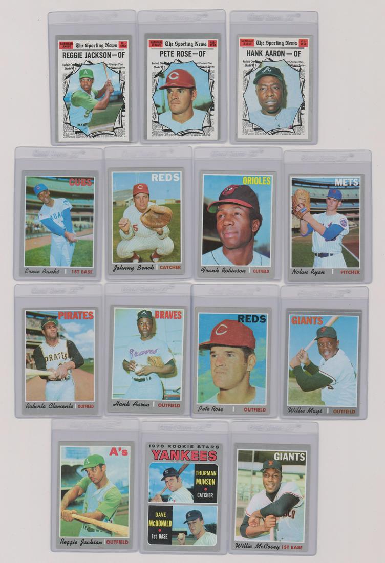 1970 Topps Baseball Complete Set 720/720 (1 of 3)