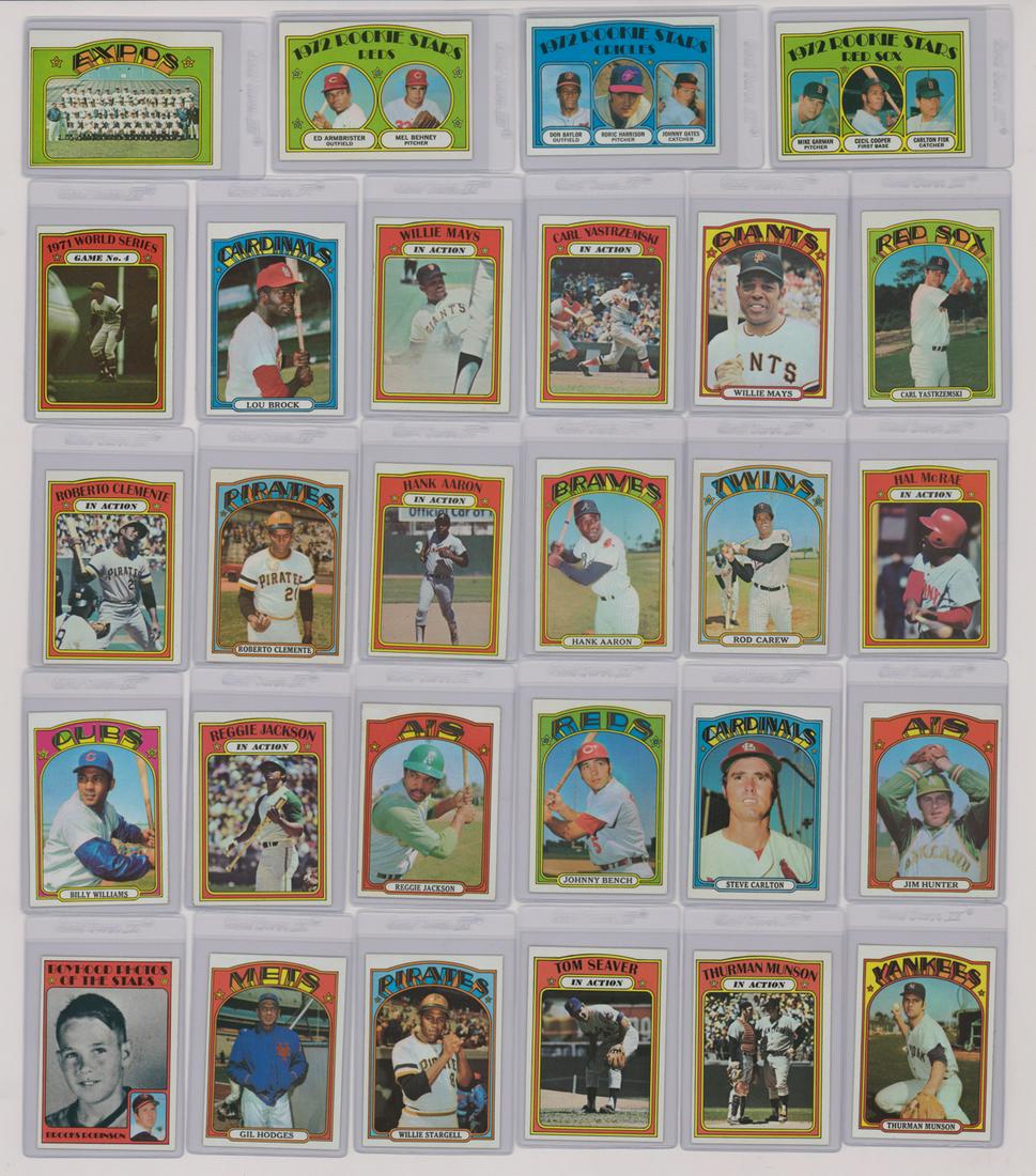 1972 Topps Baseball Complete Set 787/787 (1 of 3)