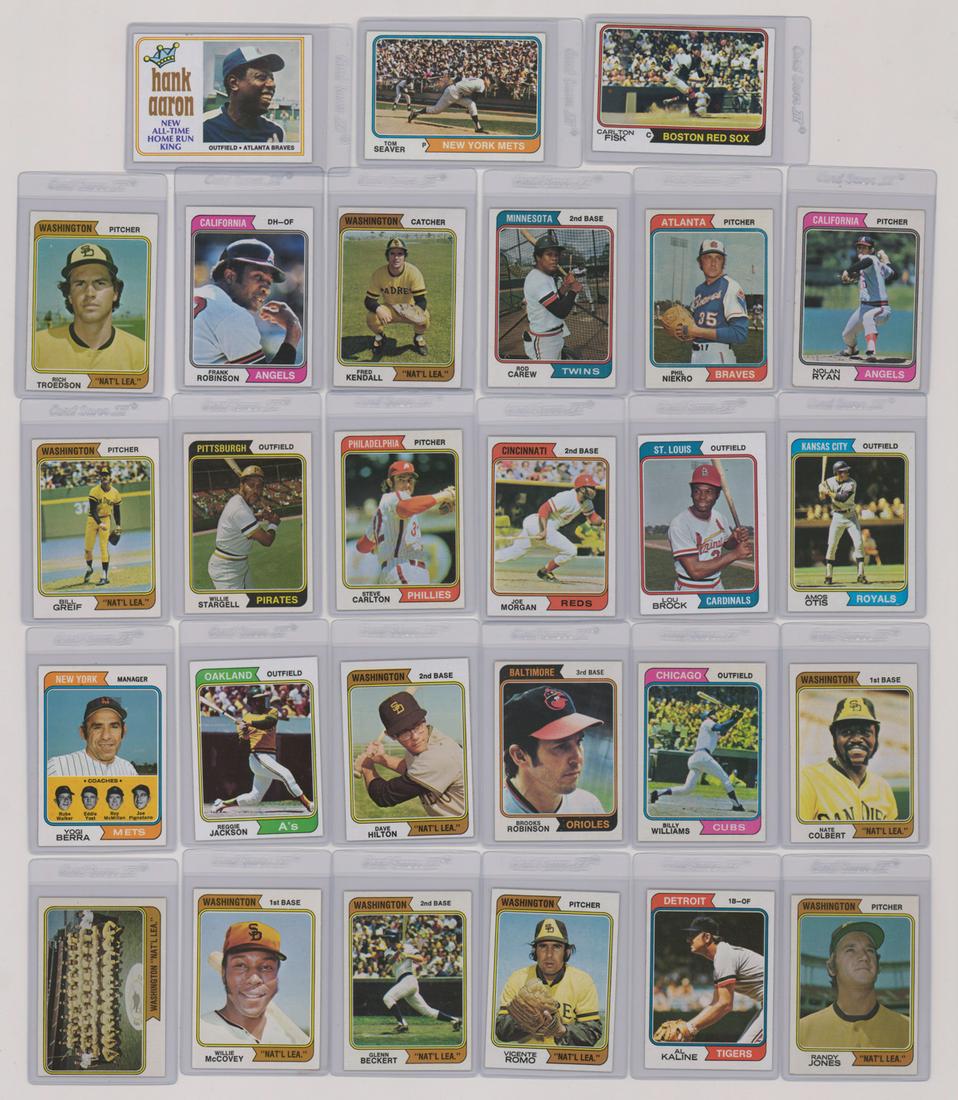 1974 Topps Baseball Complete Set 660/660 (1 of 3)