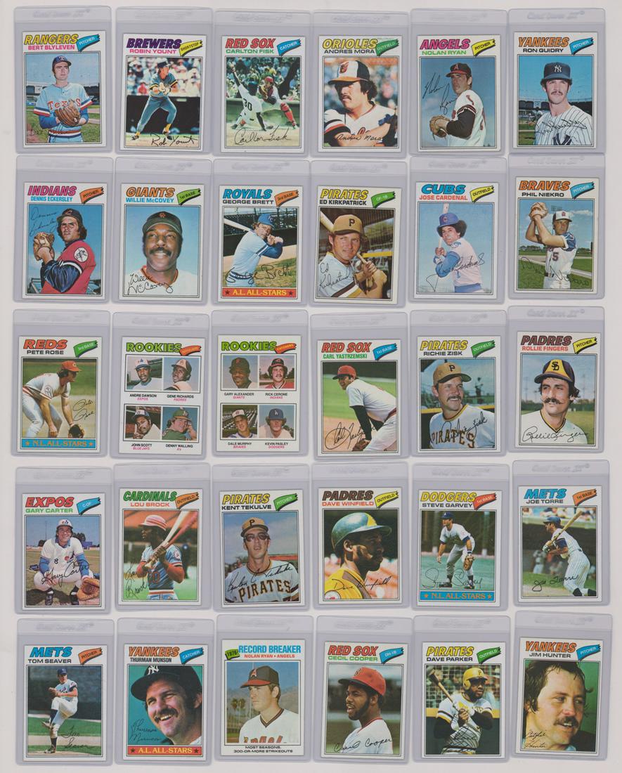 1977 Topps Baseball Complete Set 660/660 (1 of 3)