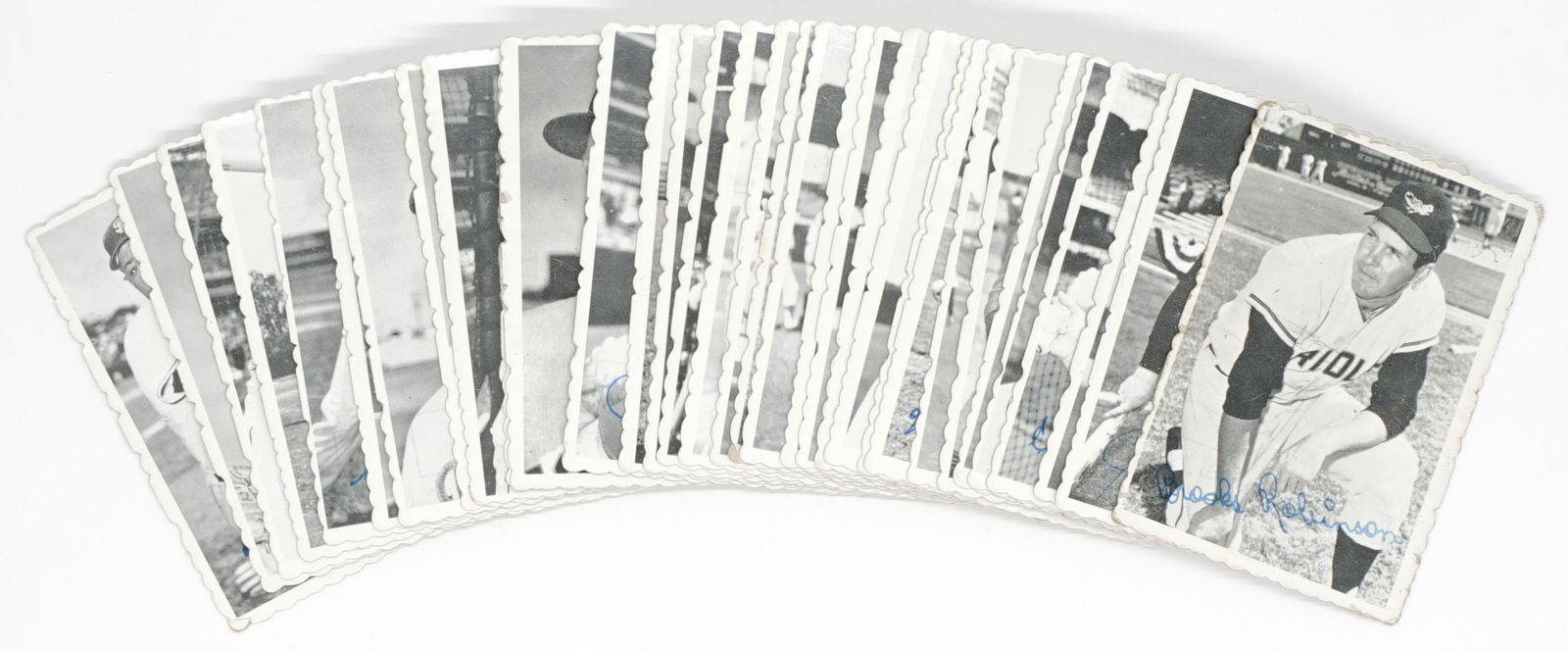 1969 Topps Deckle Edge Set with Foy and Wynn Xtras (1 of 13)