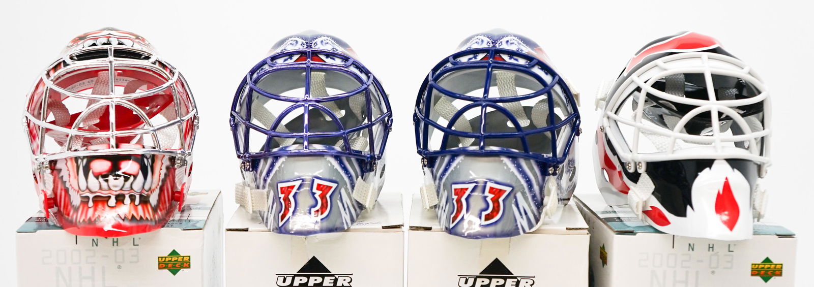 Upper Deck Hockey Mini Masks (4) (1 of 5)