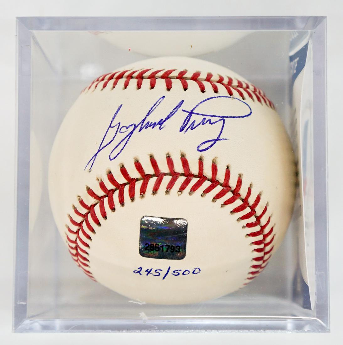 Gaylord Perry Topps Archives Autographed Baseball (1 of 2)